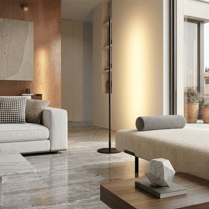 Design Vloerlamp FlorGlow - Dimbaar in LED Metaal