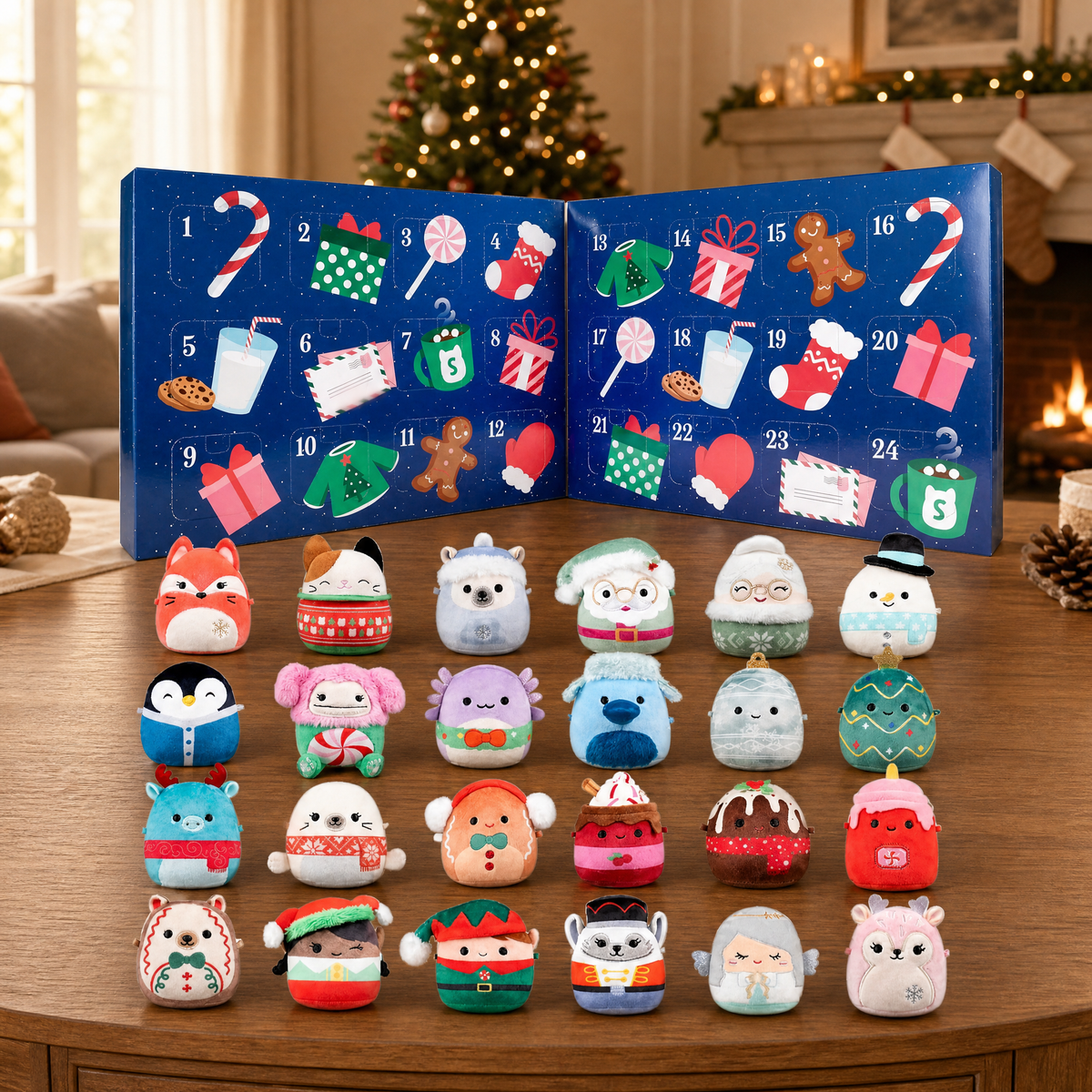 CozyMinis 2025 Advent Calendar — 24 Micromallow Mini Figures 1