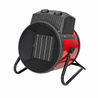 Cylindrical Ceramic PTC Fan Heater — Industrial Style 1500W-3000W 1