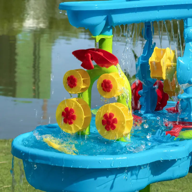 Tavolo Sabbia e Acqua per Bambini con 15 Accessori