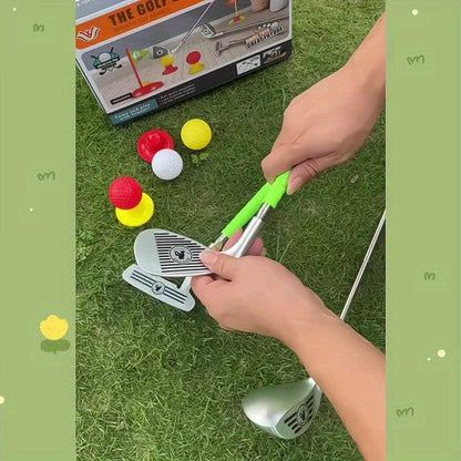 Set Golf per Bambini con Mazze Regolabili e Porte
