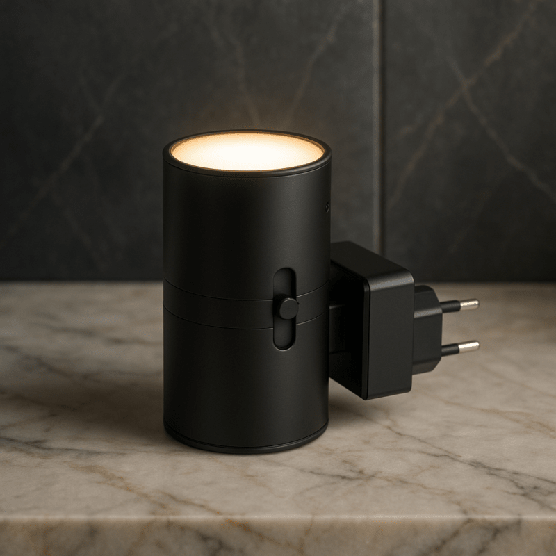 Dimmable LED Wall Plug Night Light with Day/Night Sensor 2
