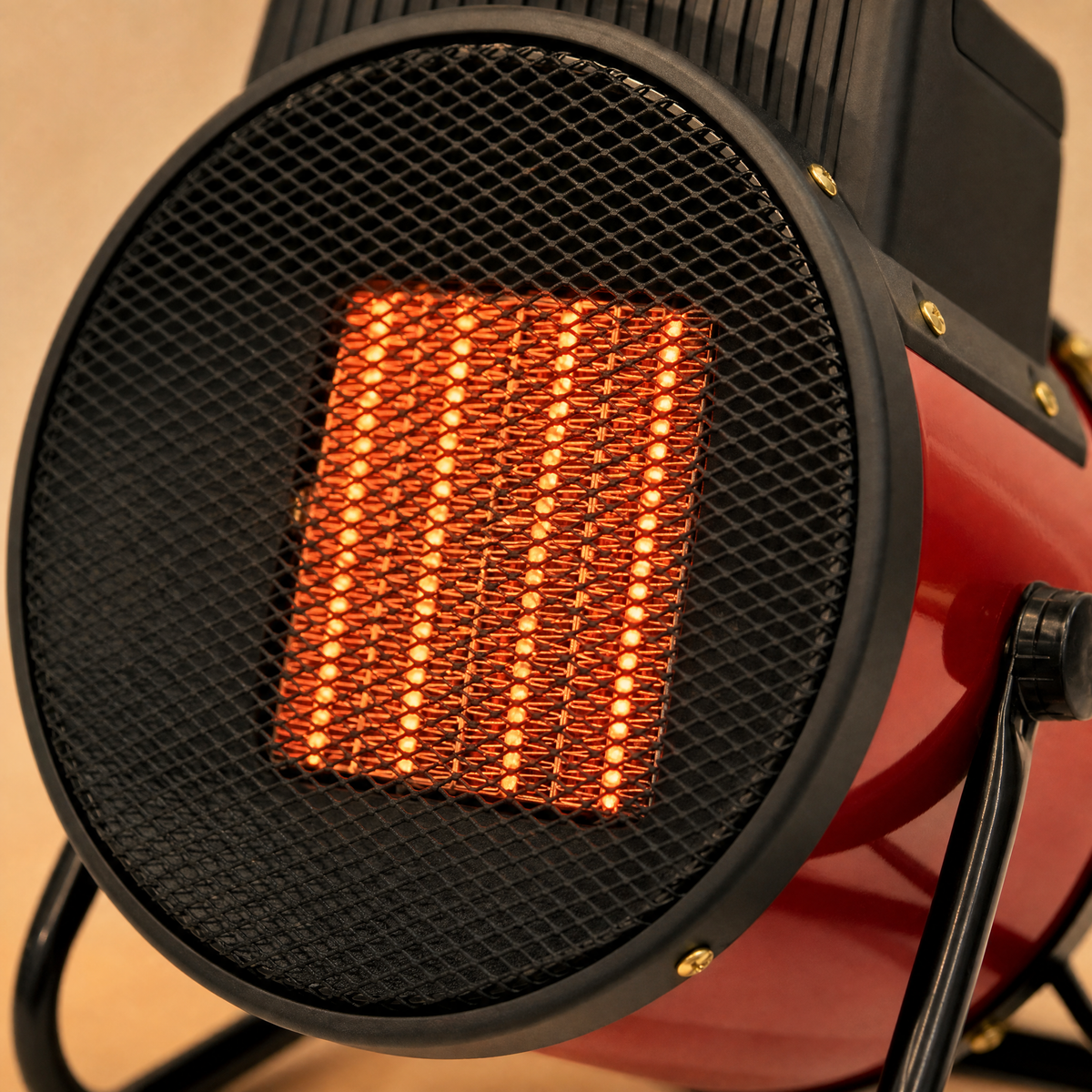 Cylindrical Ceramic PTC Fan Heater — Industrial Style 1500W-3000W 5
