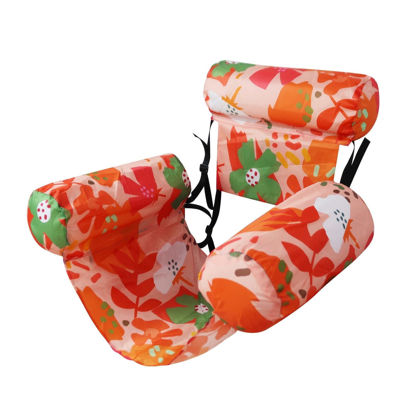 Inflatable Pool Lounge — Tropical Leaf Float for Adults 7