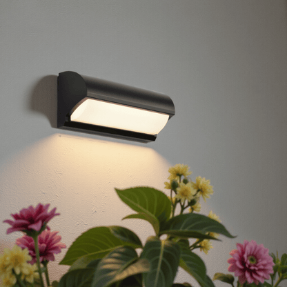 Zwarte LED Buitenwandlamp - Modern en Duurzaam Ontwerp