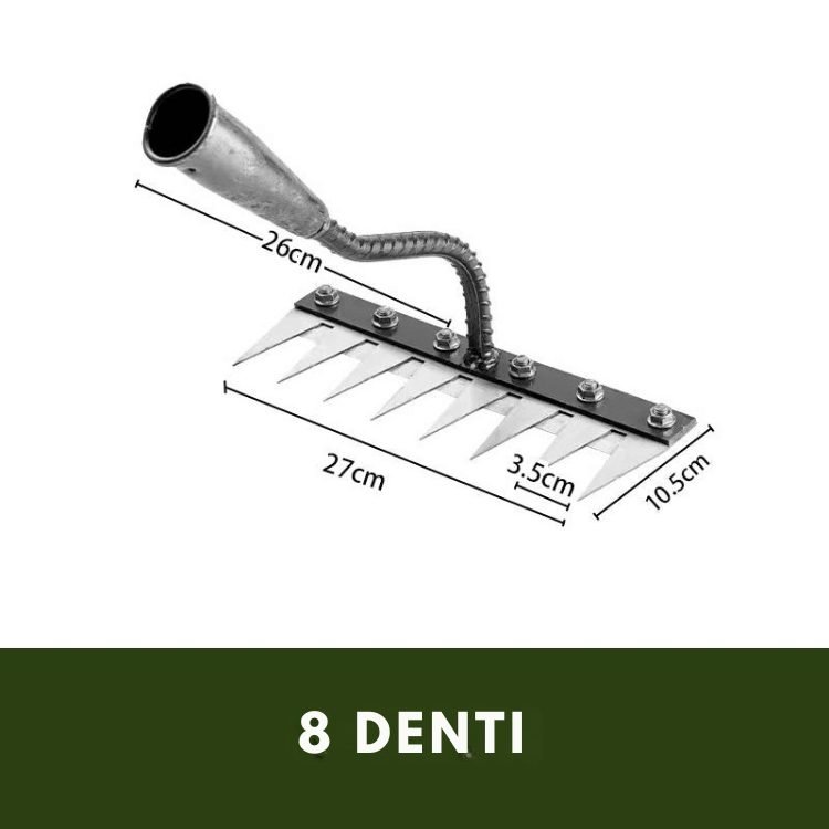 Tuinhark in Koolstofstaal