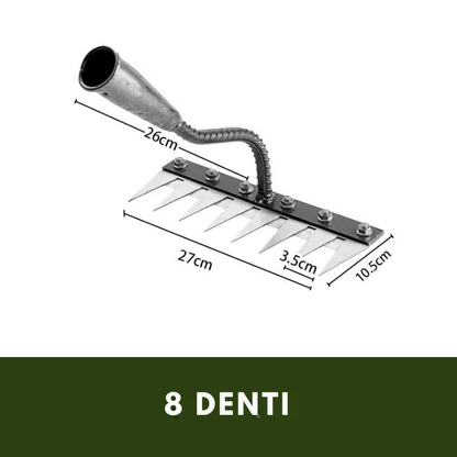 Tuinhark in Koolstofstaal