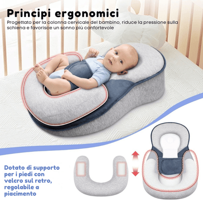 Ergonomisch Anti- verstikkingskussen voor Baby's tegen Plagiocefalie