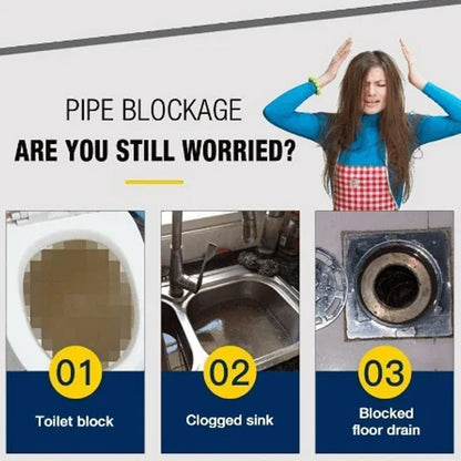 Detergente Polvere per Scarichi e Tubature Anti-Odore