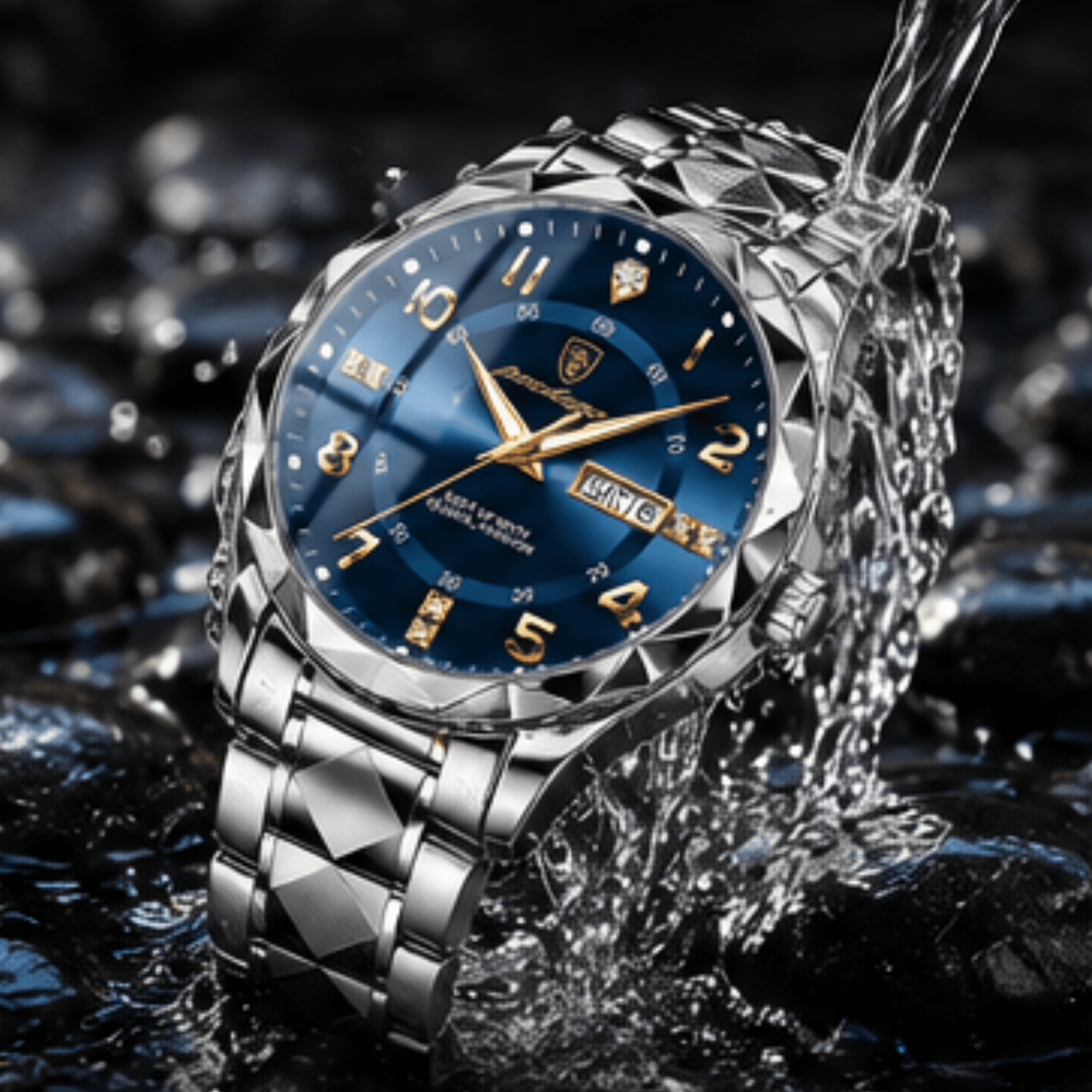 DURAWATCH — Waterproof Titanium Sports Watch 50m Quartz 3