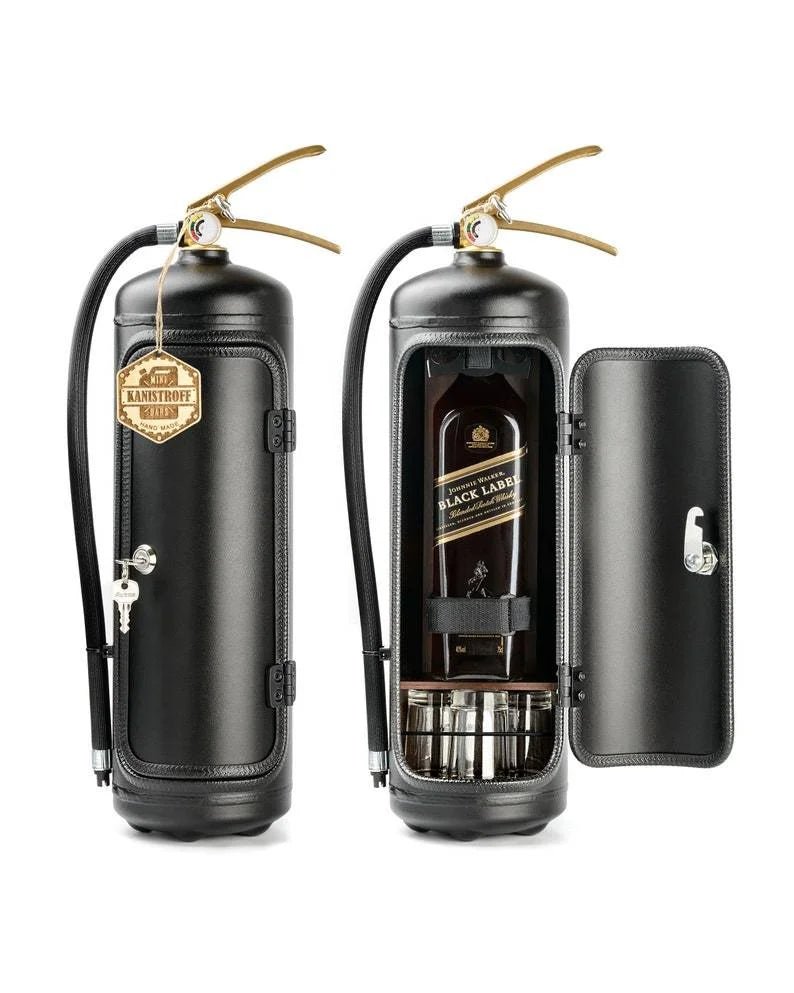 Hidden Bar Fire Extinguisher Design — Secret Bottle Holder 4