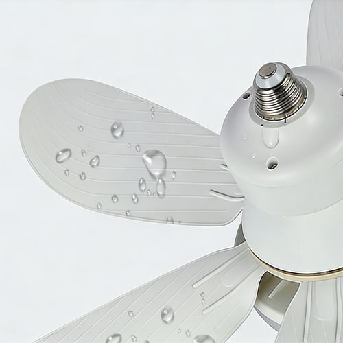 2-in-1 Ceiling Fan with Light — Instant Socket Installation 4