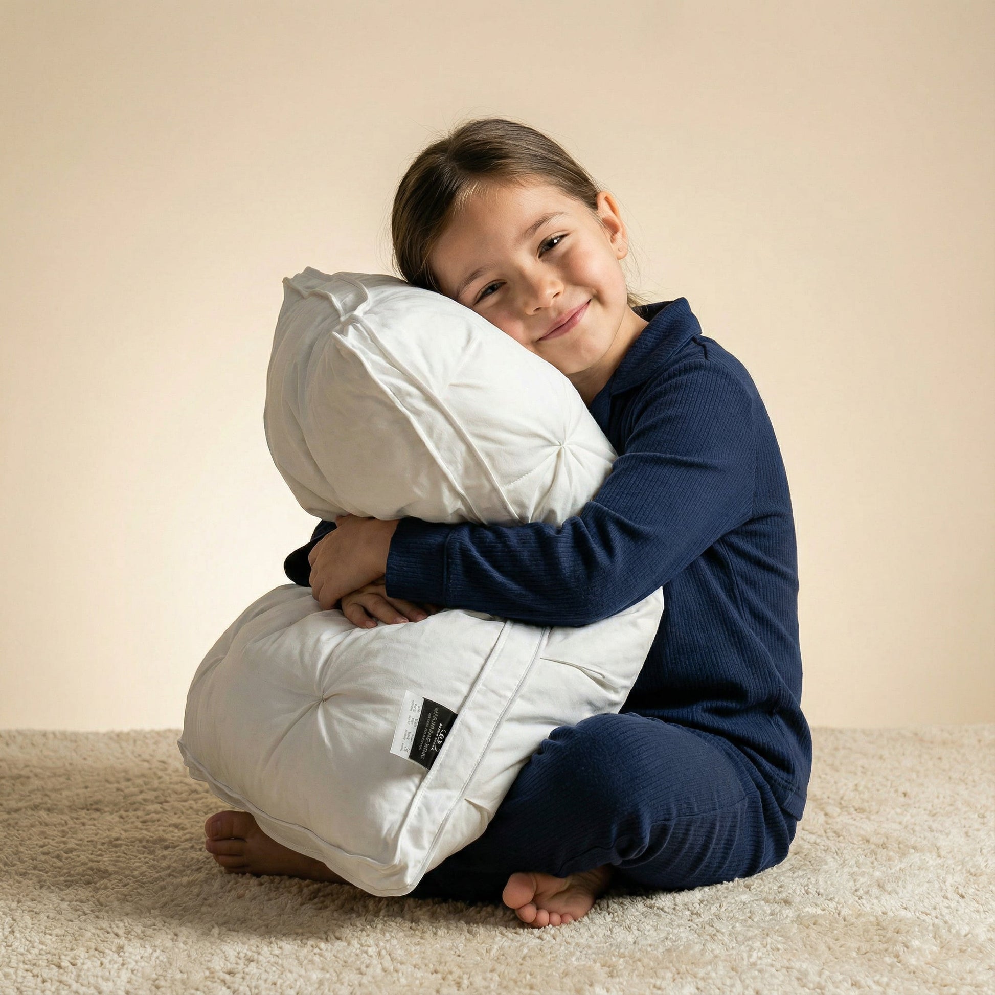 100% Goose Down Pillow — Breathable & Shape-Retaining 48x74 cm 2