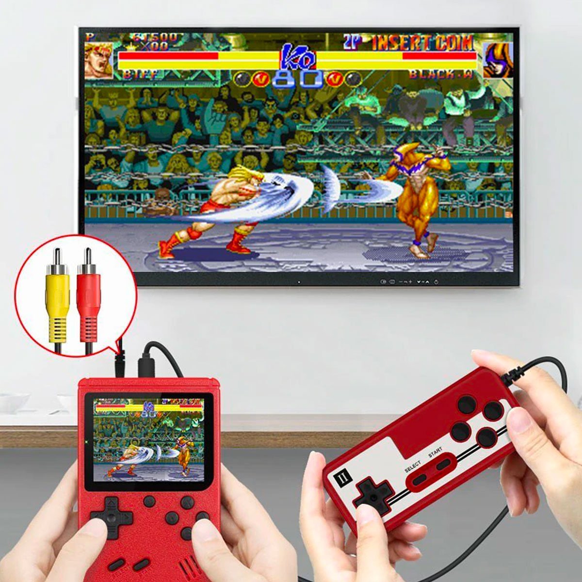 Console Videogiochi Retro Portatile 400-in-1