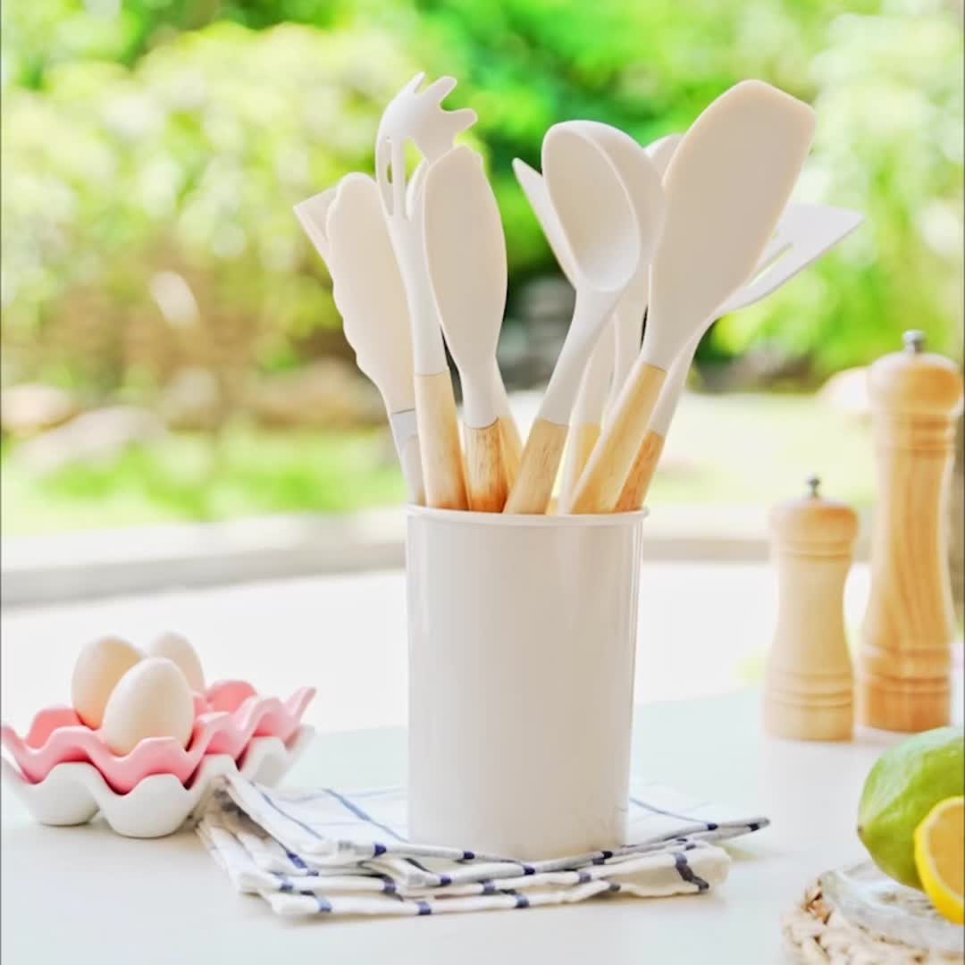 12-Piece Silicone Kitchen Utensil Set — Heat Resistant BPA Free 3