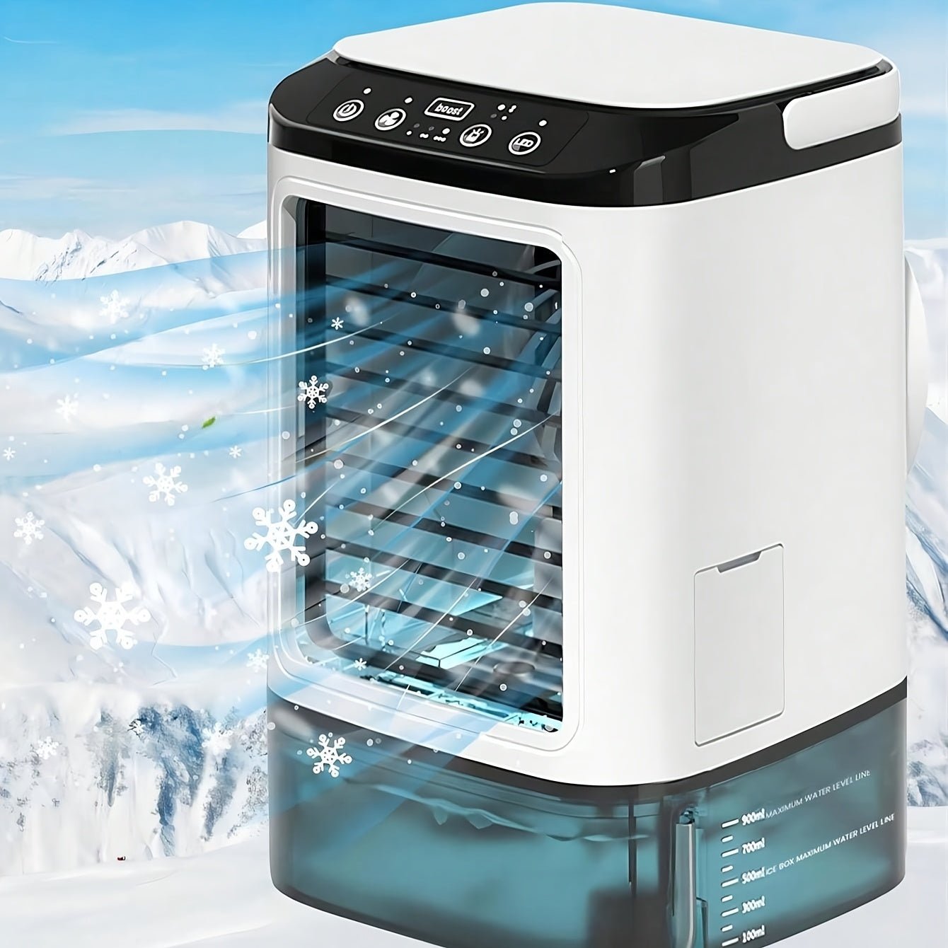 Portable Mini Air Cooler USB — Water Cooling with Large Tank 1