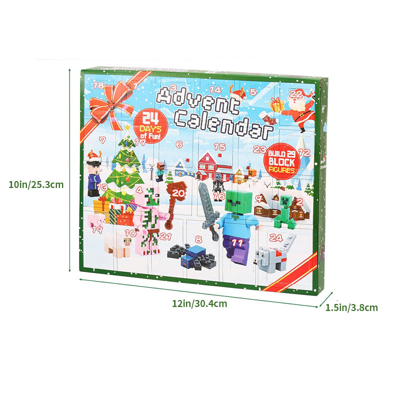 Christmas Advent Calendar — 29 Characters Building Bricks 12