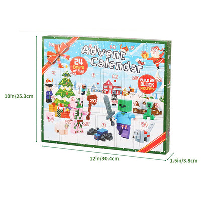 Christmas Advent Calendar — 29 Characters Building Bricks 12