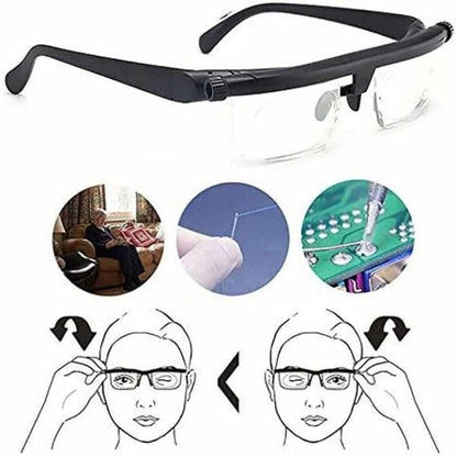 Adjustable Focus Glasses — Near and Far Sight No Prescription 2
