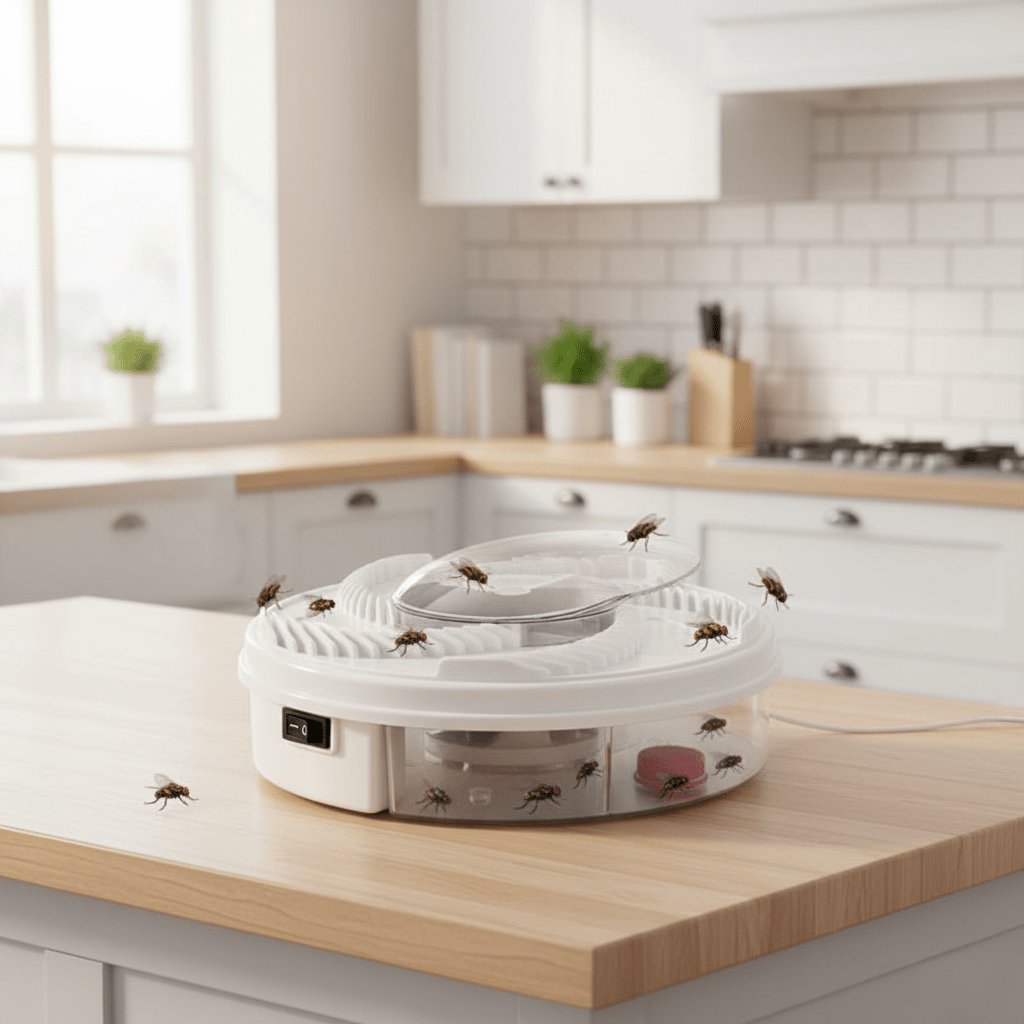 Trappola per Mosche Ecologica Silenziosa Interno ed Esterno