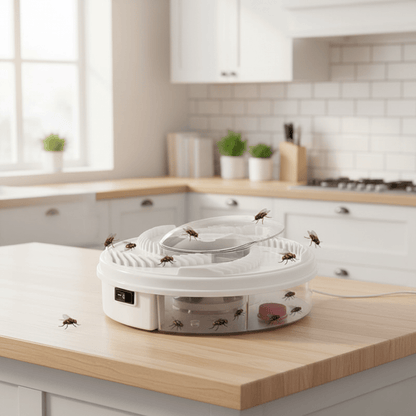 Trappola per Mosche Ecologica Silenziosa Interno ed Esterno