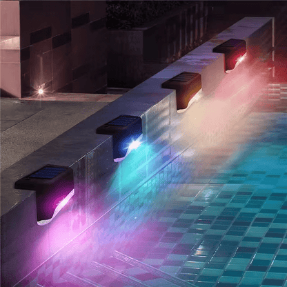Solar LED Outdoor Wall Lamp Wireless — SolarGlow 5-Pack 6
