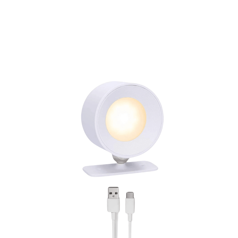 Wireless LED Wall Light Dimmable — 360° Rotatable Indoor Lamp 14