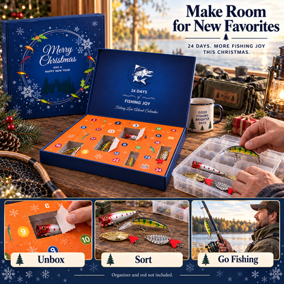 Fishing Advent Calendar 2026 — 24 Surprise Lures for Christmas 4
