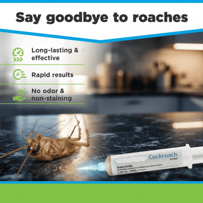 RoachGuard Cockroach Gel Bait — Indoor & Outdoor 30g 5
