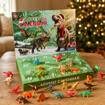 DinoQuest 2025 Advent Calendar — 24 Dinosaur Toys Surprise 1