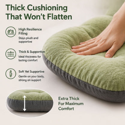 Ergonomic Coccyx Cushion — Charcoal Memory Foam Back Pain Relief 5