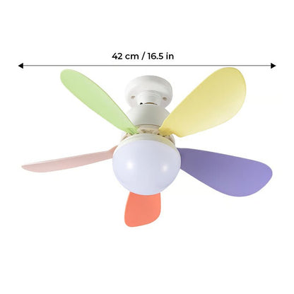2-in-1 Ceiling Fan with Light — Instant Socket Installation 8