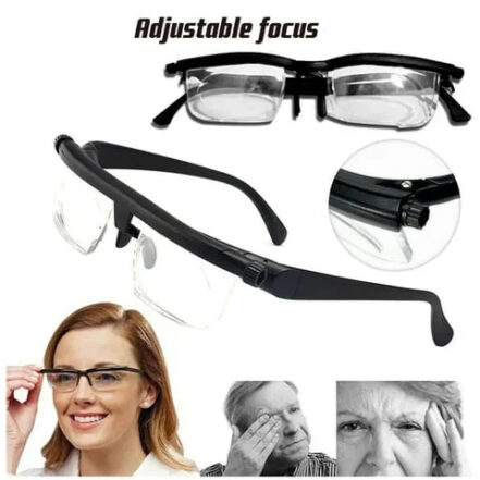 Adjustable Focus Glasses — Near and Far Sight No Prescription 3