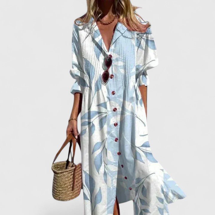 Vestito Boho Elegante da Donna Fantasia Colorata