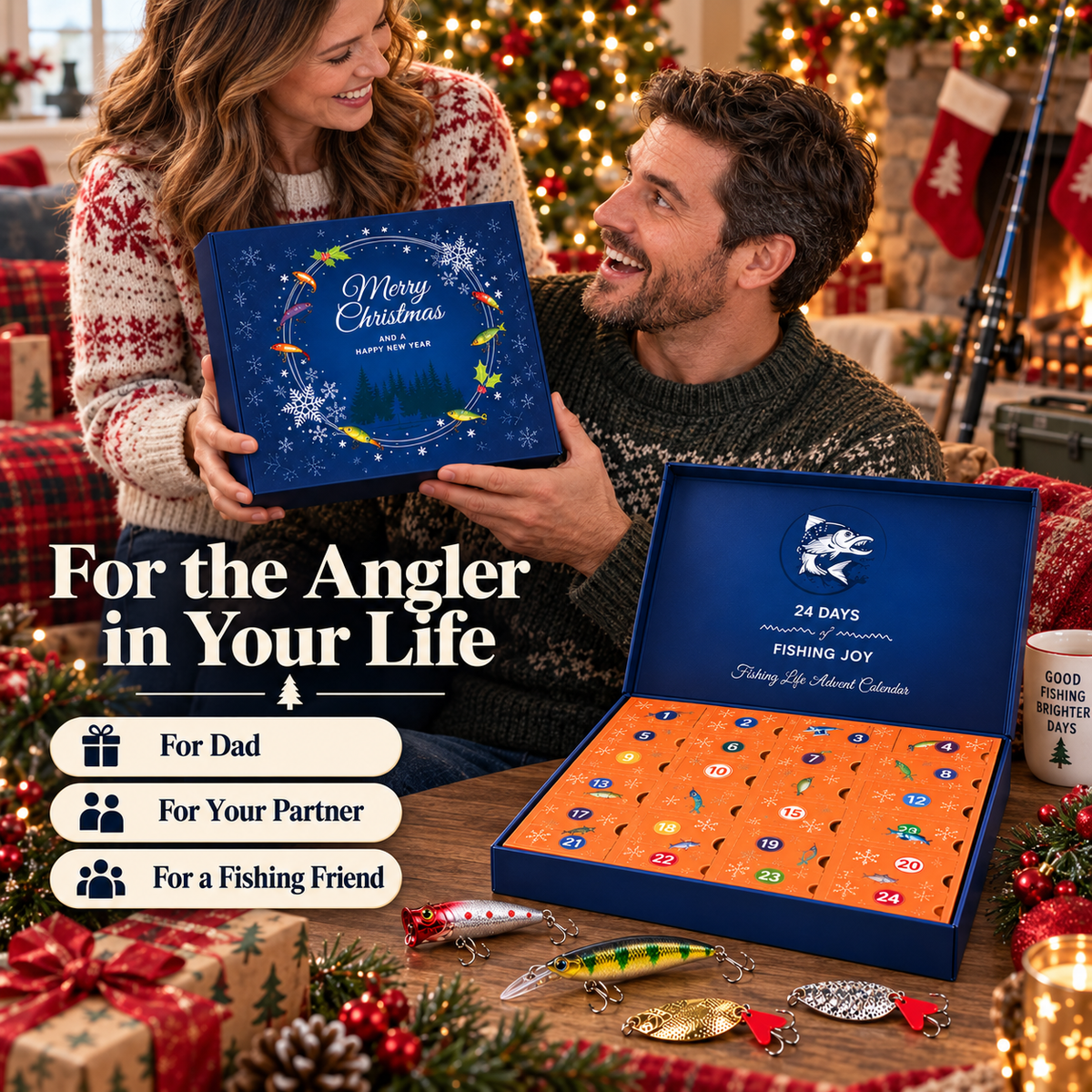 Fishing Advent Calendar 2026 — 24 Surprise Lures for Christmas 5