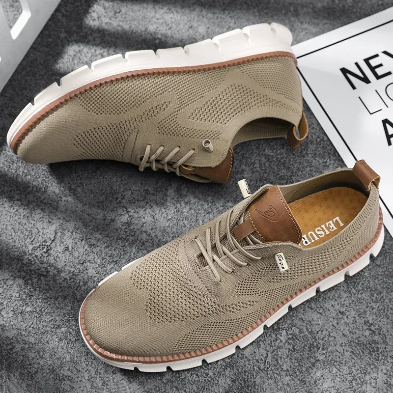 Scarpe Eleganti Uomo Artigianali in Pelle Traspirante