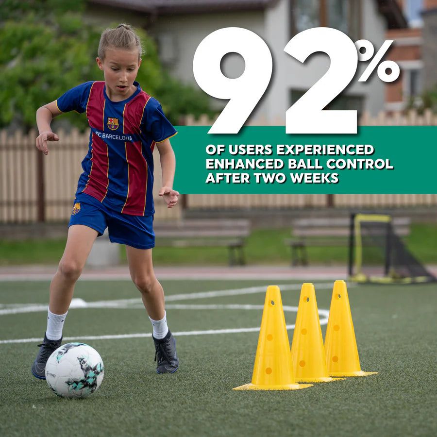 Football Pro Tappetino Allenamento Calcio con Programma Video