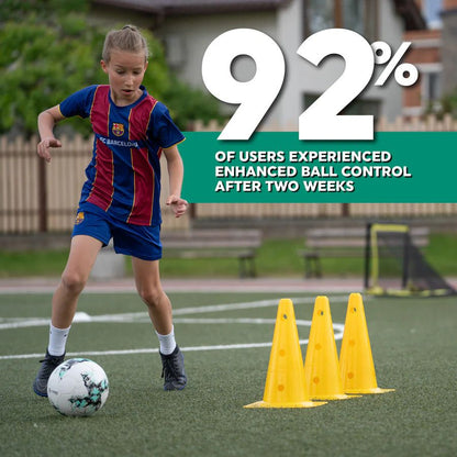 Football Pro Tappetino Allenamento Calcio con Programma Video