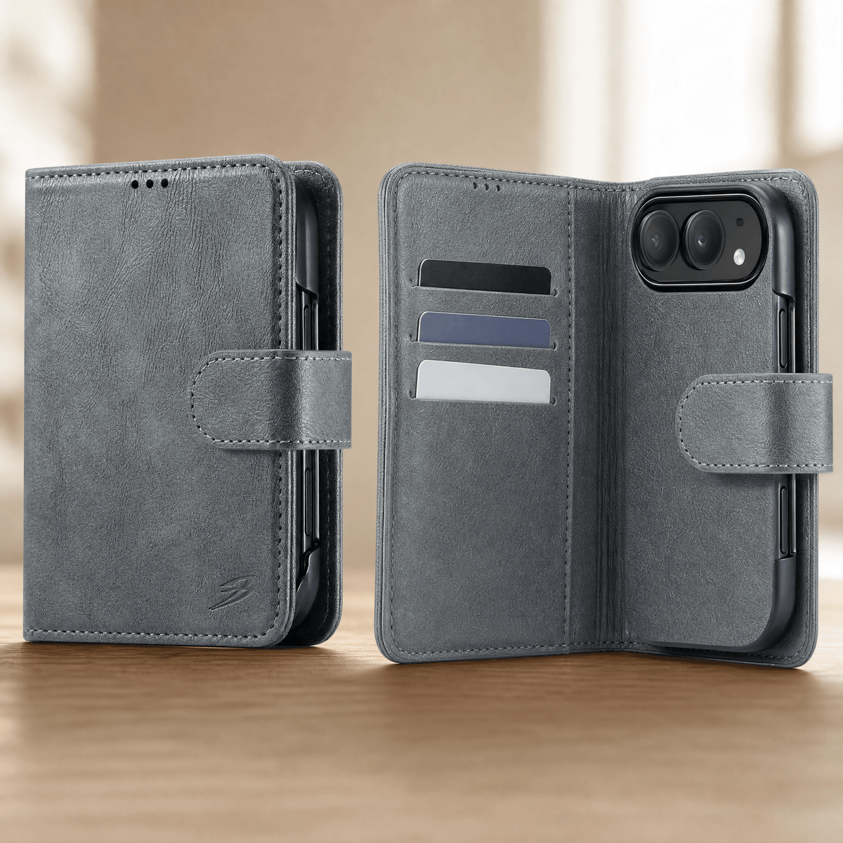 Fierre Shann Wallet Case Google Pixel 9 Pro Fold RFID 2-in-1 8