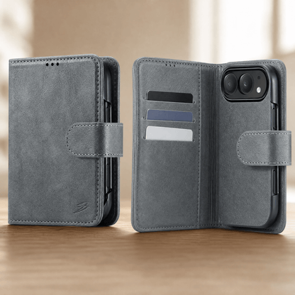 Fierre Shann Wallet Case Google Pixel 9 Pro Fold RFID 2-in-1 8
