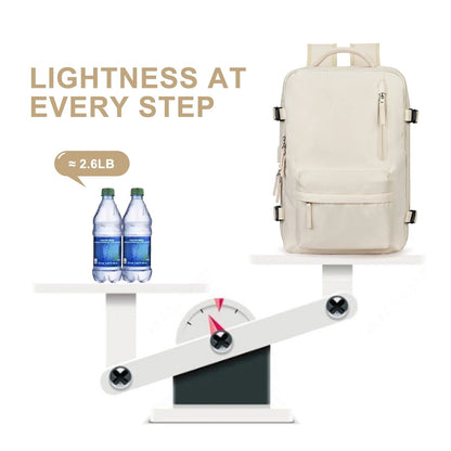 Zaino da Viaggio Donna 35L Impermeabile Multifunzione con USB