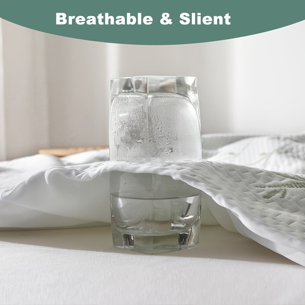 Bamboo Mattress Protector Cooling & Breathable — All Sizes 8