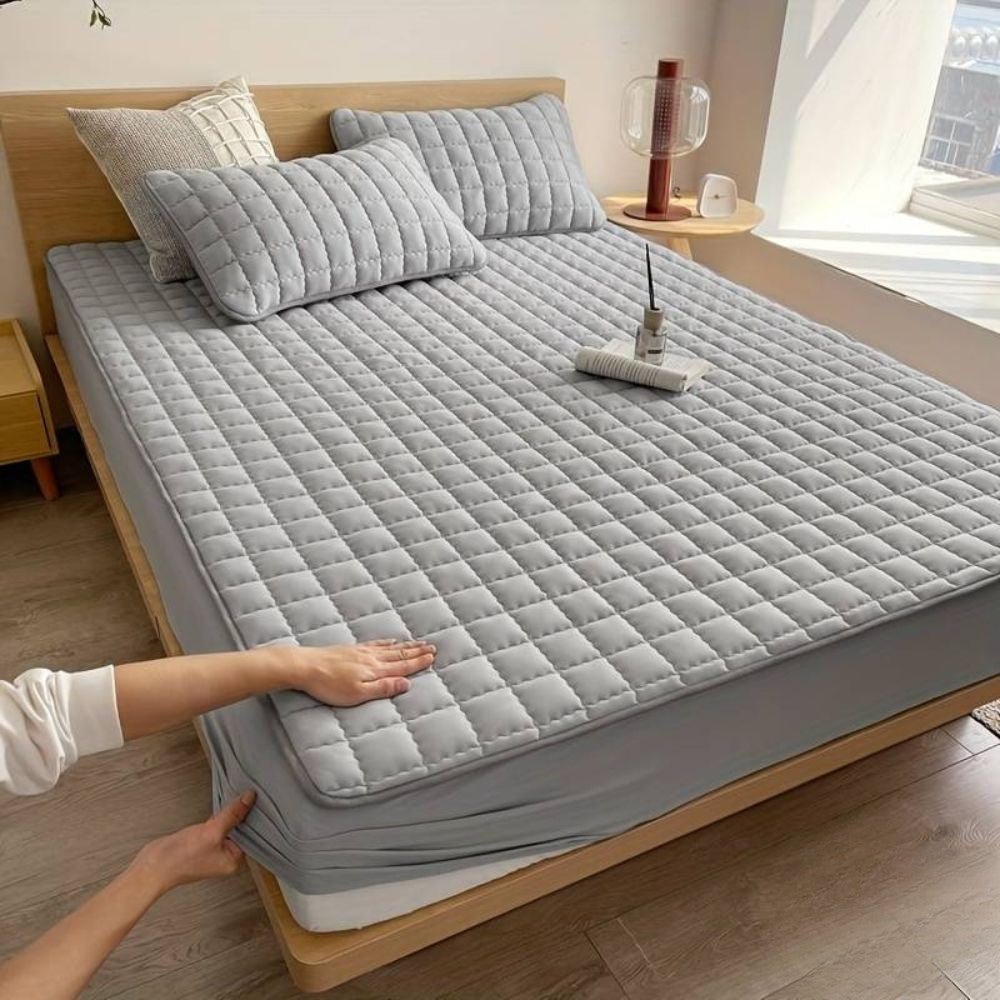 Waterproof Mattress Protector Soft — Anti-Stain Breathable Cover 12