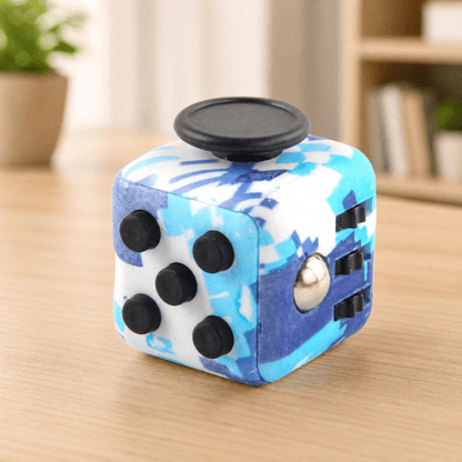 Fidget Cube Stress Relief Toy — 6 & 12-Sided Tactile Cube 12