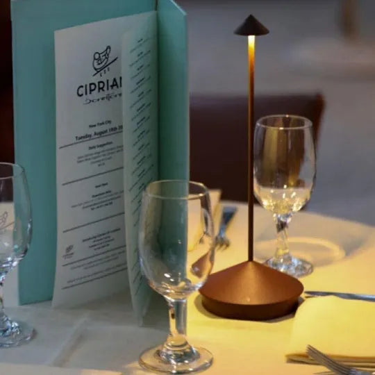 Rechargeable Wireless LED Table Lamp — Waterproof & Dimmable 18