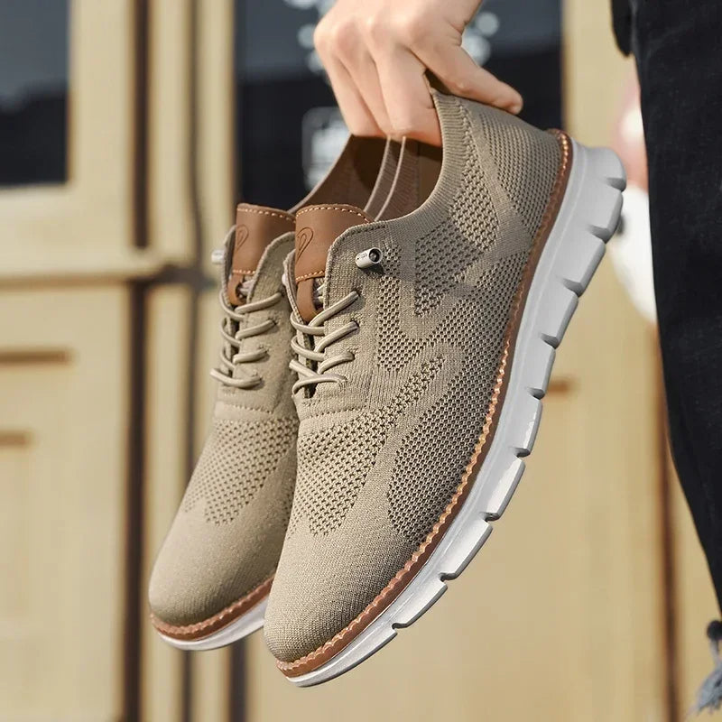 Scarpe Eleganti Uomo Artigianali in Pelle Traspirante