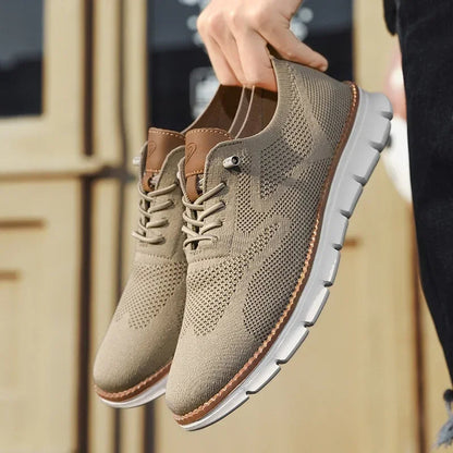 Scarpe Eleganti Uomo Artigianali in Pelle Traspirante