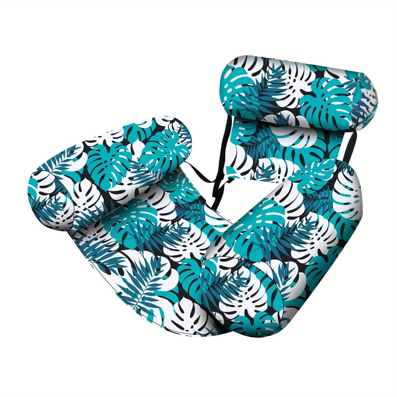 Inflatable Pool Lounge — Tropical Leaf Float for Adults 14