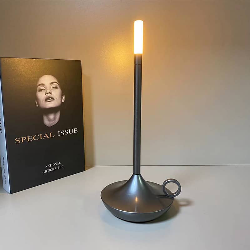 Nordic LED Candlestick Table Lamp — Wireless Dimmable 19