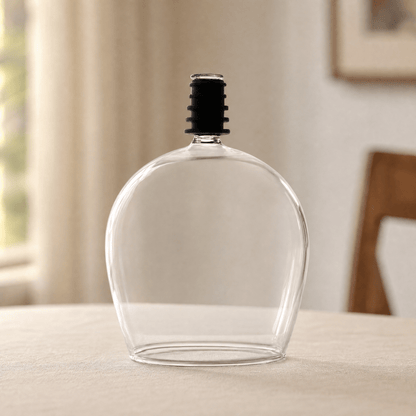 Stemless Wine Glass with Bottle Stopper Base — 2 Sizes 7